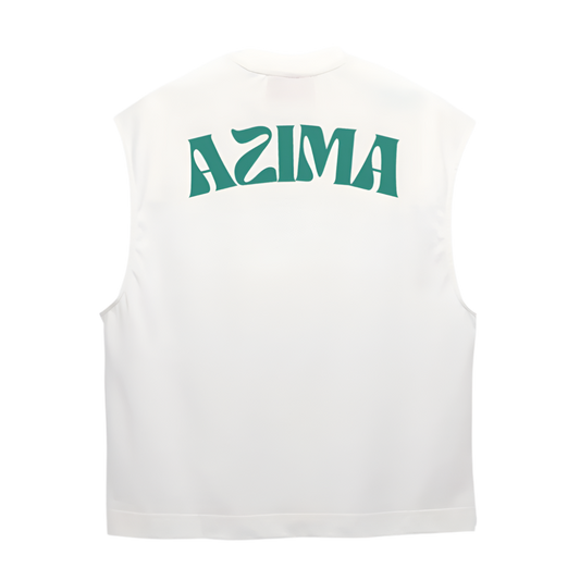 Oversized Tank top - OFF WHITE