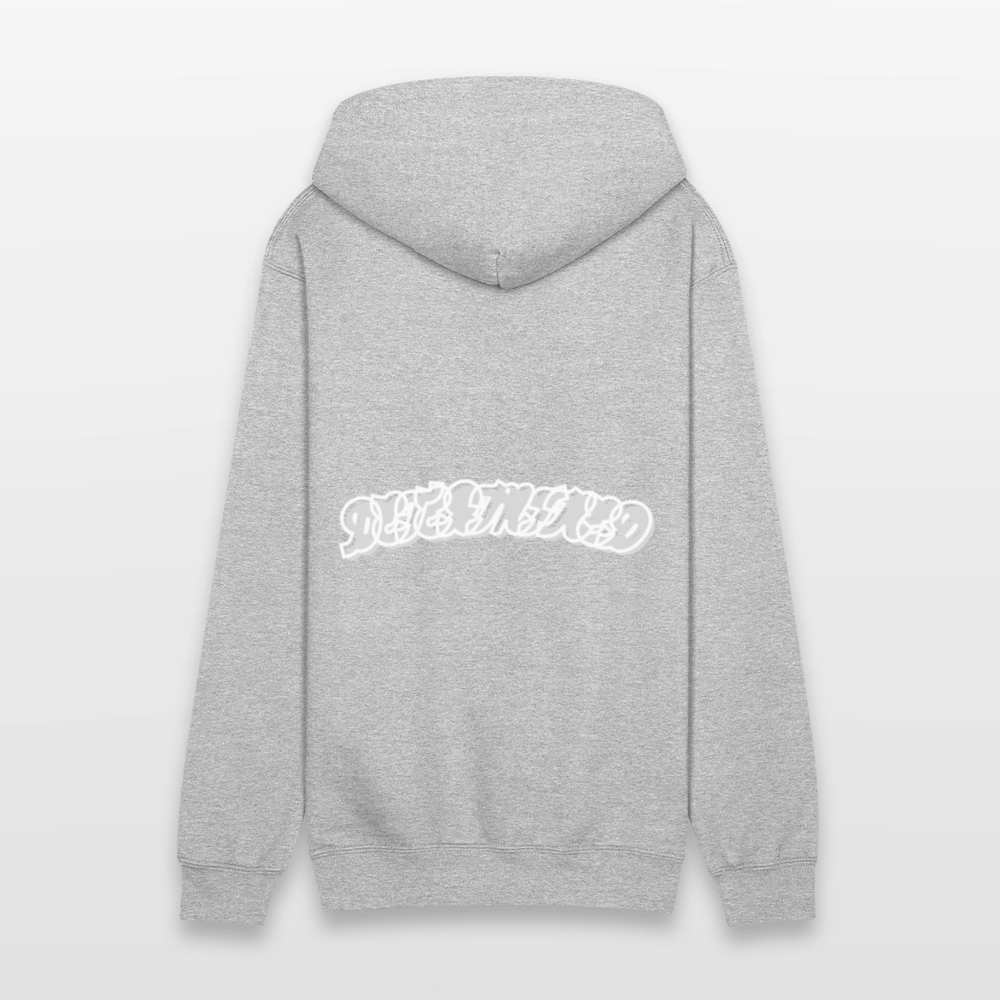 "Azima" Hooded Jacket - heather grey