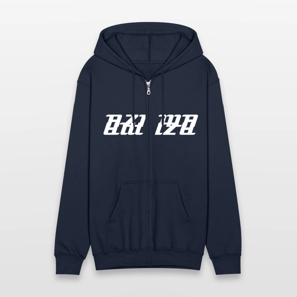 "Azima" Hooded Jacket - navy