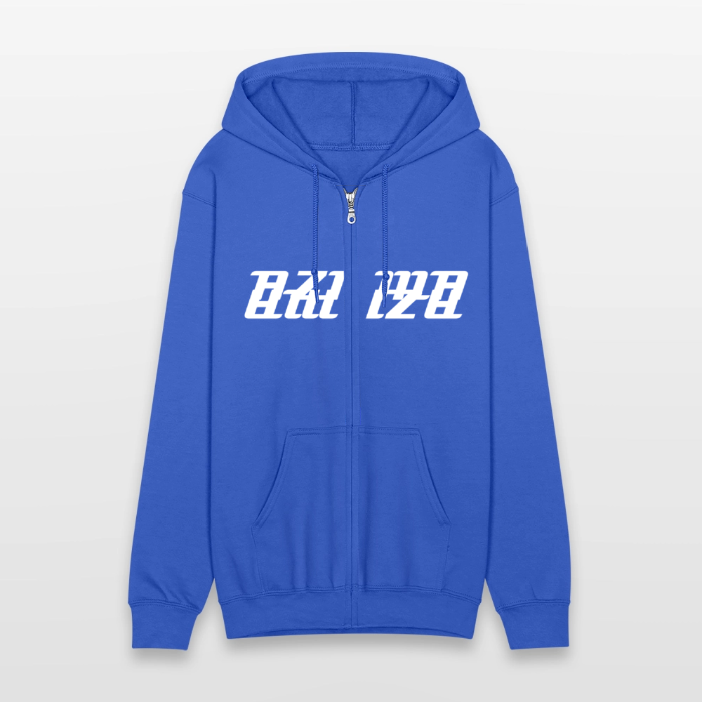 "Azima" Hooded Jacket - royal blue