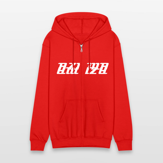 "Azima" Hooded Jacket - red