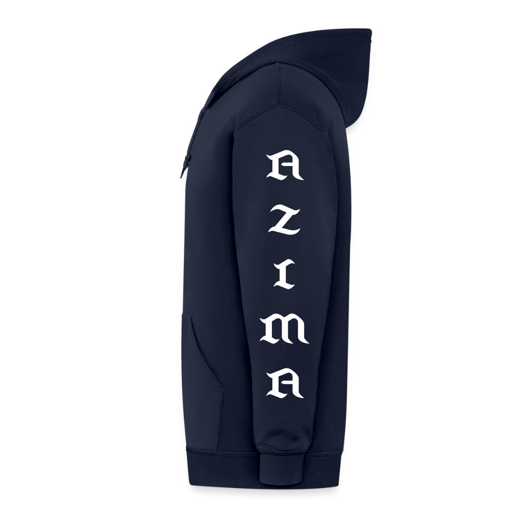"Azima" Hooded Jacket - navy