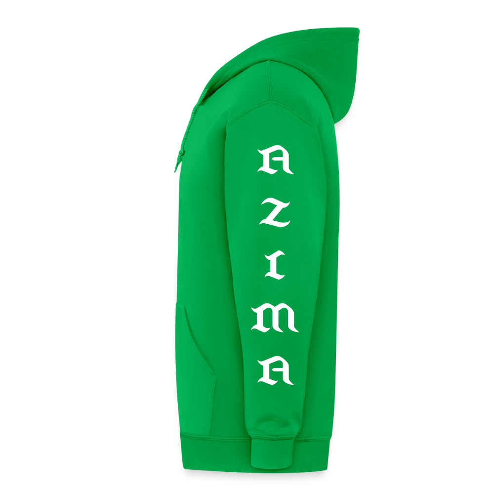 "Azima" Hooded Jacket - kelly green